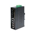 Industriell Switch 4-port 10/100B/Tx+F/O Planet: +2-port 100B/Fx SC SM 15km