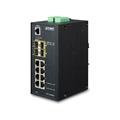 Industriell Switch 8-port 1000Tx+4xSFP Planet: IP30