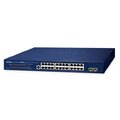 PoE+ Switch 24-port 10/100/1000B/T 2xSFP Managed PoE+ 370W