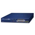 PoE+ Switch  8-port 10/100/1000B/Tx Planet:+ 2xSFP  802.3at