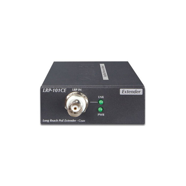 1-Port 10/100TX POE PSE + 1-Port Coax Planet: Long Reach POE Extender