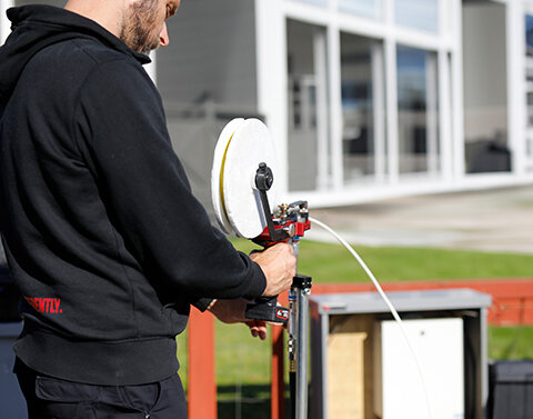 Fiberblåsning