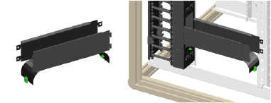 Cable tray depth