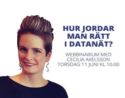 Cecilia Axelsson - Hur jordar man rätt i datanät