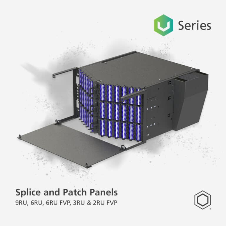 U-serien fiber och patchpaneler