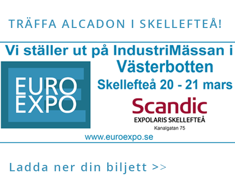 Träffa Alcadon på Industrimässan i Skellefteå