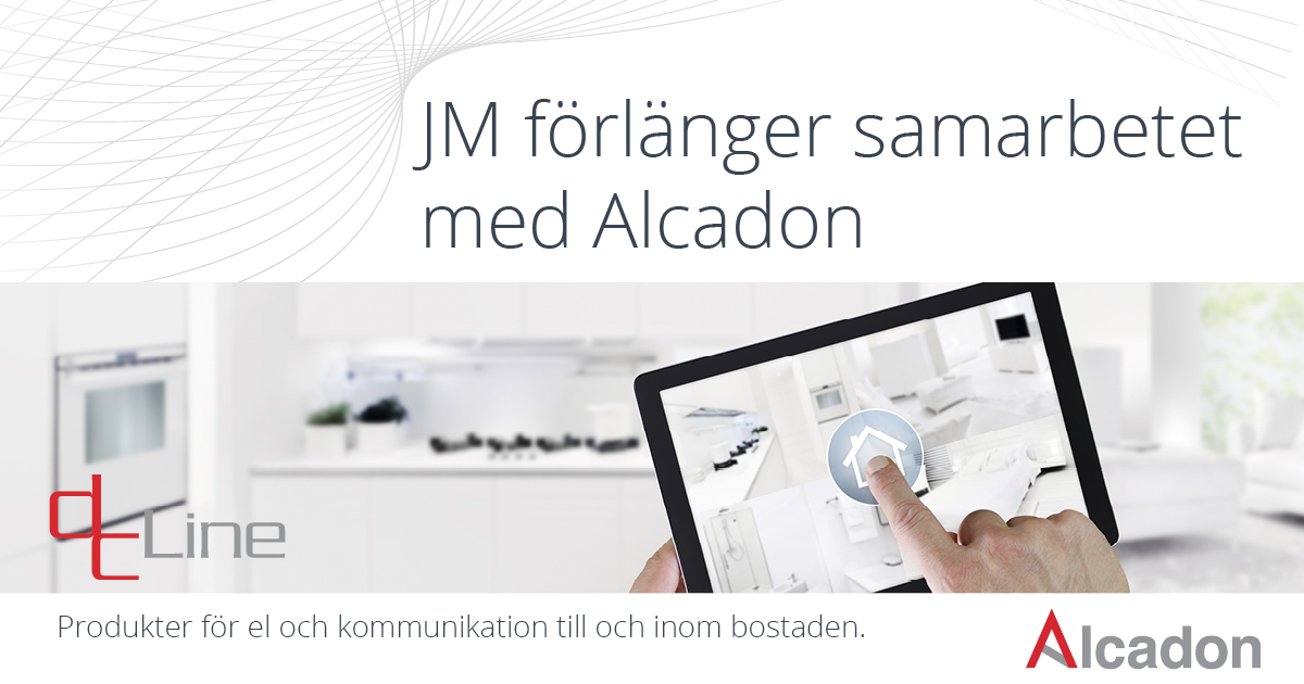 JM förlänger samarbetet med Alcadon